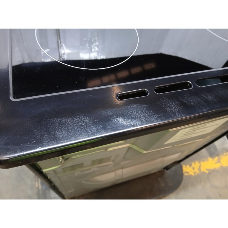 Refurbished electriQ 60cm Double Oven Electric Cooker - Cream