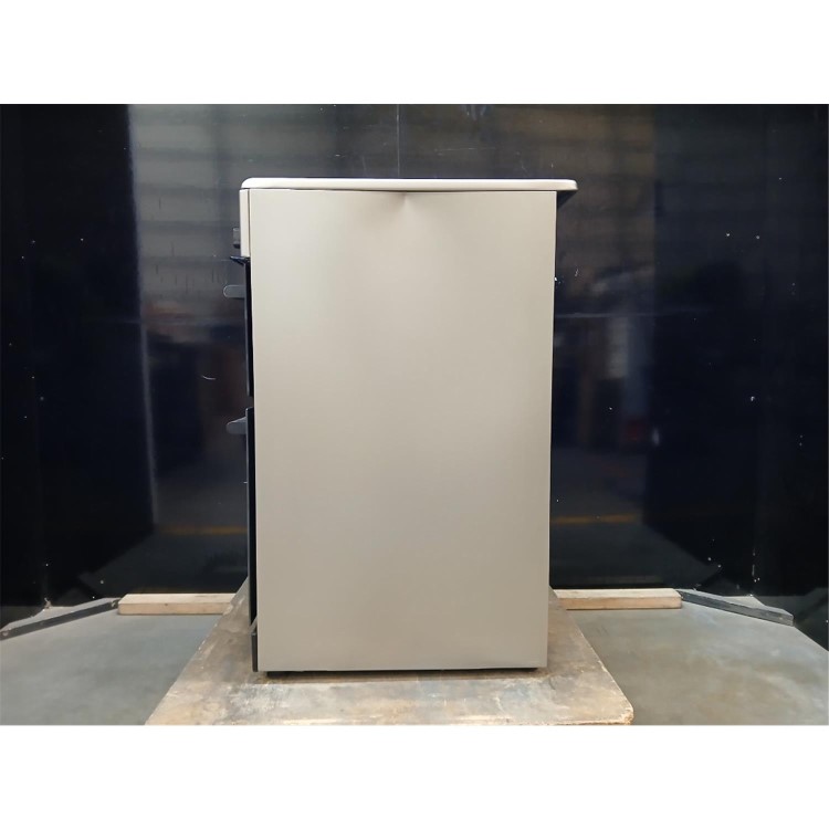 GRADE A2 - electriQ 60cm Double Oven Electric Cooker - Silver