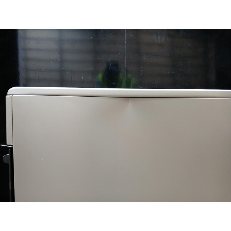 GRADE A2 - electriQ 60cm Double Oven Electric Cooker - Silver