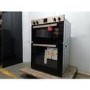GRADE A2 - electriQ Built-In Electric Double Oven - Stainless Steel