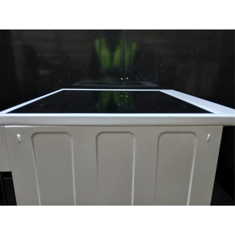 GRADE A2 - Indesit 60cm Double Oven Electric Cooker - White