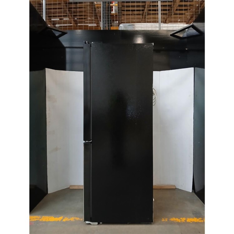 Refurbished Tesla T530TDBG 529 Litres French Style American Fridge Freezer - Black