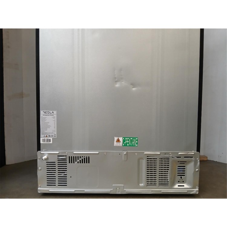 Refurbished Tesla T530TDBG 529 Litres French Style American Fridge Freezer - Black