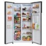 GRADE A2 - Russell Hobbs 439 Litre Side-By-Side American Fridge Freezer - Black