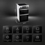Refurbished Hisense HDCEC5C10W 50cm Electric Cooker with Air Fry - White