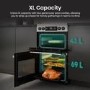 Refurbished Hisense HDCEC5C10W 50cm Electric Cooker with Air Fry - White