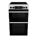 A1/HDCEC5C10W Refurbished Hisense HDCEC5C10W 50cm Electric Cooker with Air Fry - White