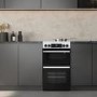 Refurbished Hisense HDCEC5C10W 50cm Electric Cooker with Air Fry - White