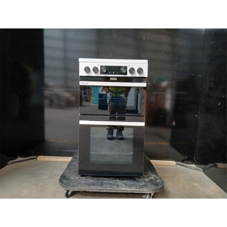 Refurbished Hisense HDCEC5C10W 50cm Electric Cooker with Air Fry - White
