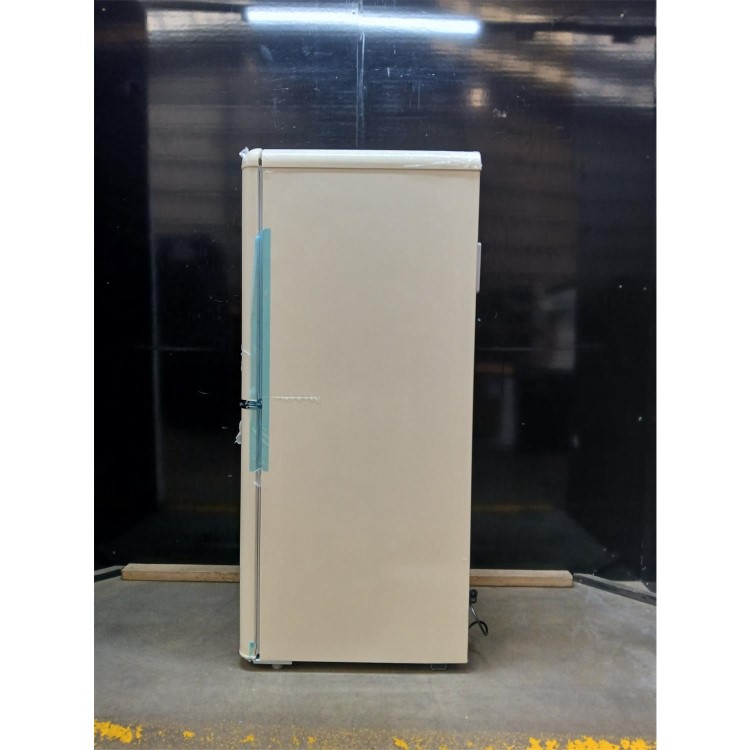 GRADE A2 - electriQ 153 Litre 60/40 Retro Freestanding Fridge Freezer - Cream Total No Frost