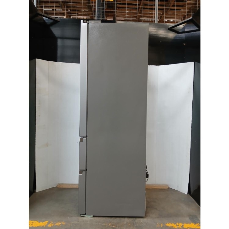 Refurbished Fridgemaster MF70450ES 485 Litre French Style American Fridge Freezer - Silver