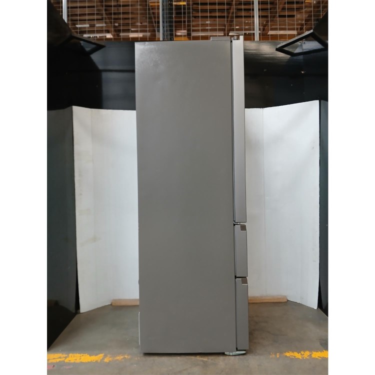 Refurbished Fridgemaster MF70450ES 485 Litre French Style American Fridge Freezer - Silver