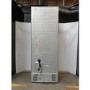 Refurbished Fridgemaster MF70450ES 485 Litre French Style American Fridge Freezer - Silver