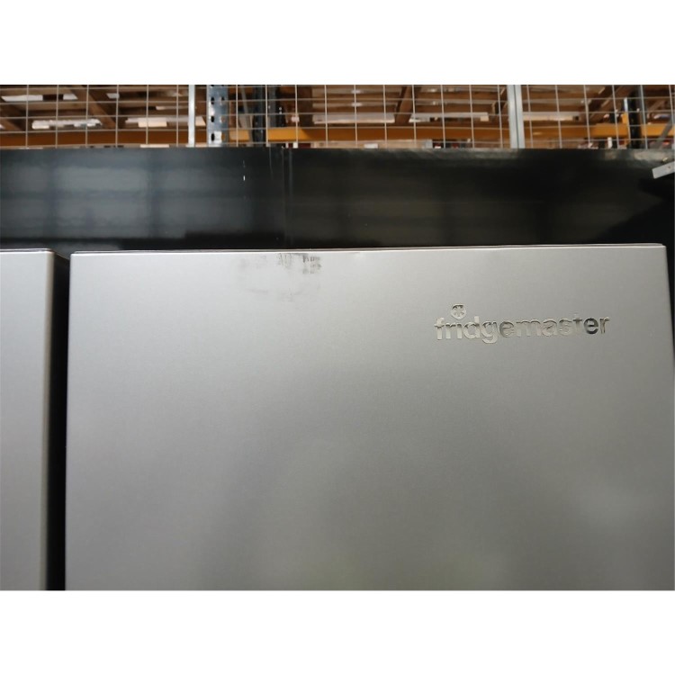 Refurbished Fridgemaster MF70450ES 485 Litre French Style American Fridge Freezer - Silver