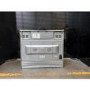 GRADE A2 - electriQ 90cm Dual Fuel Range Cooker with Mirror Door Finish - Stainless Steel