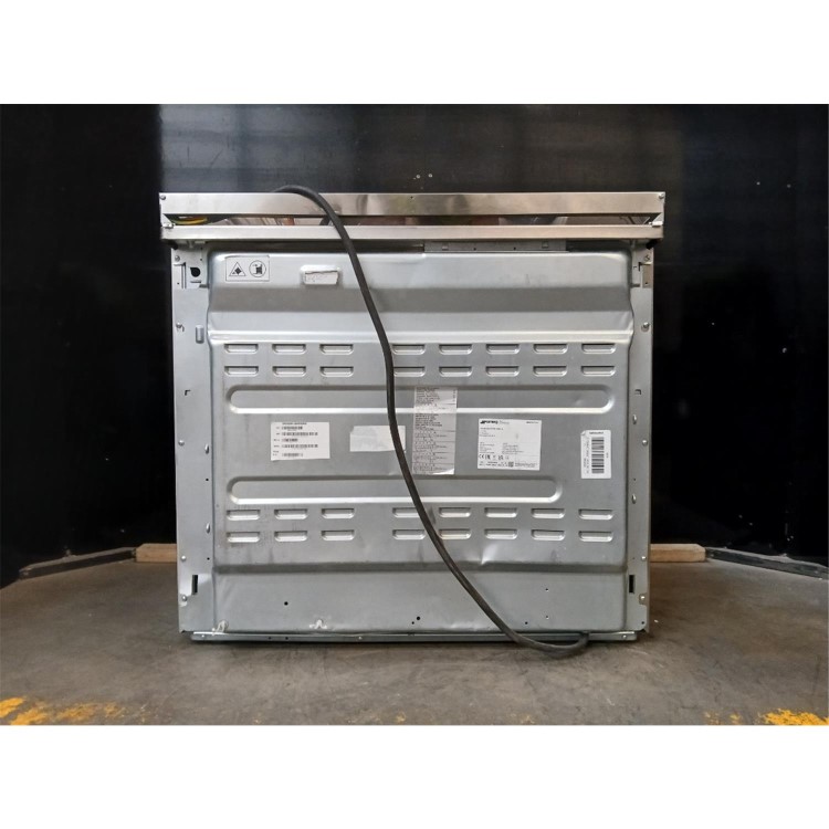 Refurbished Smeg Concert Double Oven 90cm Electric Range Cooker With Ceramic Hob - Stainless Steel