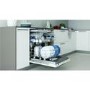 GRADE A2 - Indesit Fast&Clean Integrated Dishwasher - D-Rated, White control panel
