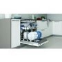 GRADE A2 - Indesit Fast&Clean Integrated Dishwasher - D-Rated, White control panel