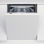 GRADE A2 - Indesit Fast&Clean Integrated Dishwasher - D-Rated, White control panel