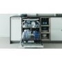 GRADE A2 - Indesit Fast&Clean Integrated Dishwasher - D-Rated, White control panel