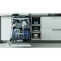 GRADE A2 - Indesit Fast&Clean Integrated Dishwasher - D-Rated, White control panel