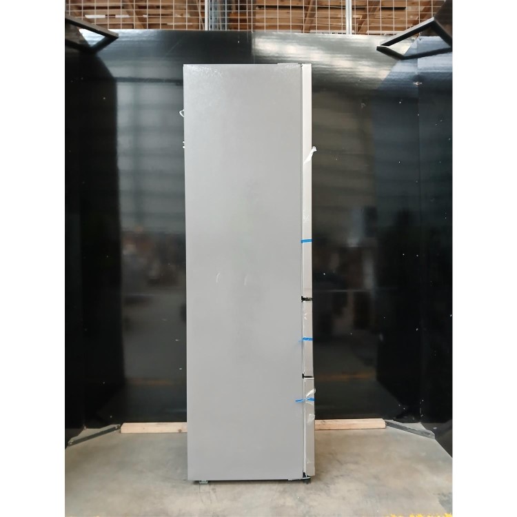 GRADE A2 - electriQ 282 Litre Fridge Freezer - Total No Frost in Stainless Steel
