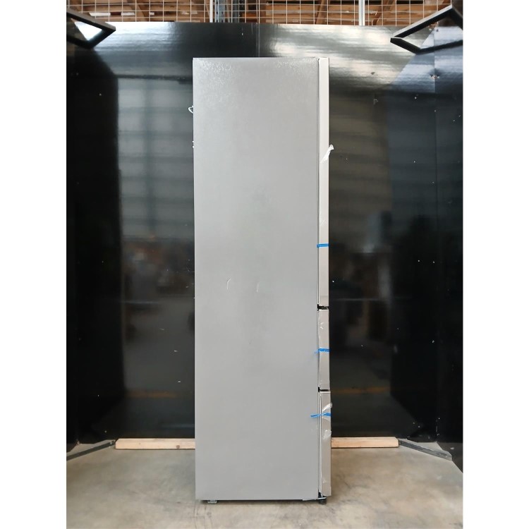GRADE A2 - electriQ 282 Litre Fridge Freezer - Total No Frost in Stainless Steel