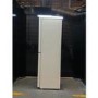 Refurbished electriQ 246 Litre 50/50 Retro Freestanding Fridge Freezer - Cream
