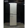 Refurbished electriQ 246 Litre 50/50 Retro Freestanding Fridge Freezer - Cream