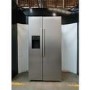Refurbished Hotpoint 578 Litre Side-By-Side American Fridge Freezer - Stainless Steel