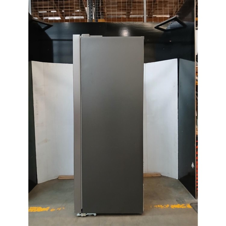 Refurbished Hotpoint 578 Litre Side-By-Side American Fridge Freezer - Stainless Steel