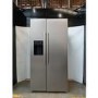Refurbished Hotpoint 578 Litre Side-By-Side American Fridge Freezer - Stainless Steel