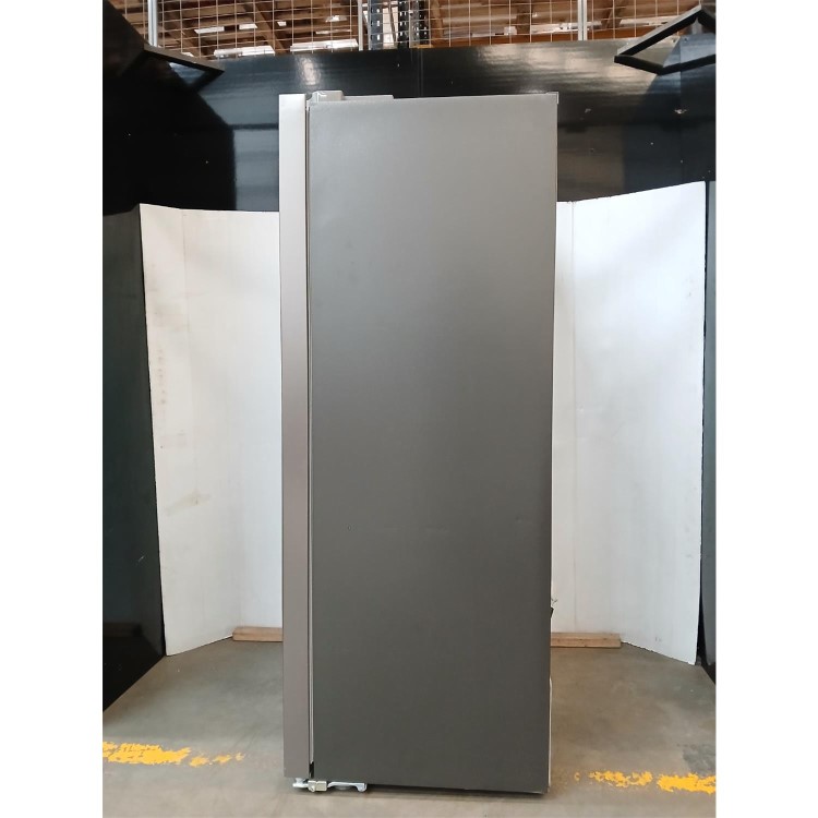 Refurbished Hotpoint 578 Litre Side-By-Side American Fridge Freezer - Stainless Steel