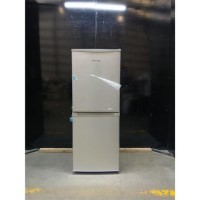 GRADE A2 - electriQ 155 Litre 50/50 Freestanding Fridge Freezer - Silver