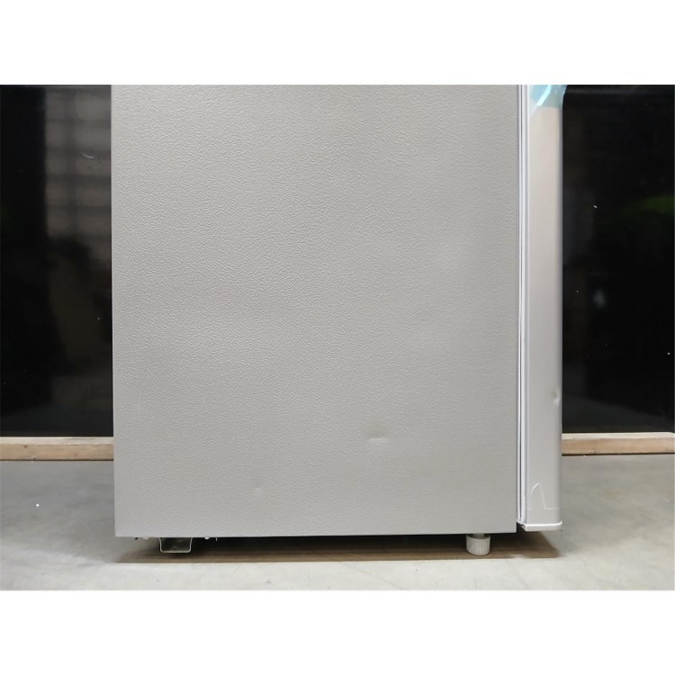GRADE A2 - electriQ 155 Litre 50/50 Freestanding Fridge Freezer - Silver
