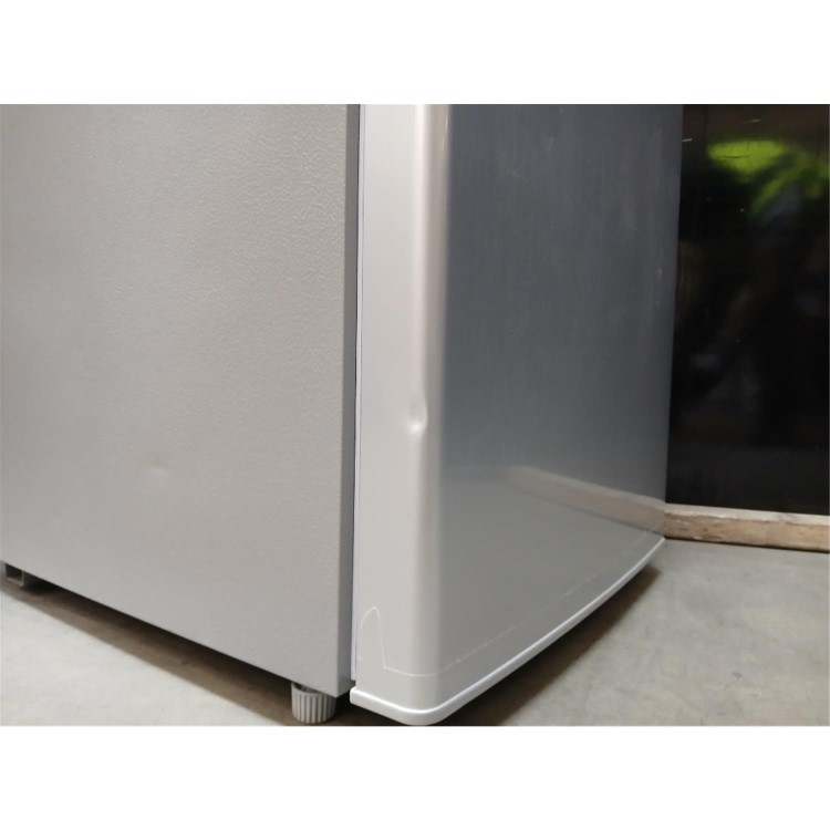GRADE A2 - electriQ 155 Litre 50/50 Freestanding Fridge Freezer - Silver