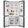 GRADE A2 - AEG 6000 Series 600 Litre Four Door American Fridge Freezer - Black