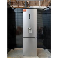 GRADE A2 - Hotpoint 355 Litre 70/30 Freestanding Fridge Freezer - Dark Inox