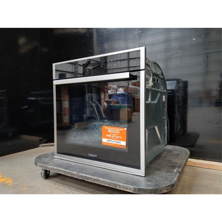 GRADE A2 - Hotpoint Class 6 HOI68PT1SXUK Electric Multifunction Single Oven with Air Fry