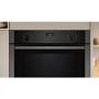 Neff N50 B3ACE4AG3B Slide and Hide Electric Single Oven - Graphite