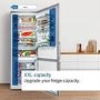 Refurbished Bosch KFF96PIEP Series 8 573 Litre French Style American Freestanding Fridge Freezer - Easyclean Stainless Steel