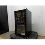 GRADE A2 - electriQ 28 Bottle Capacity Freestanding Wine Cooler -  Black