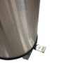 GRADE A3 - Hamoki Mobile Round Waste Bin - 100 Ltr