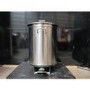 GRADE A3 - Hamoki Mobile Round Waste Bin - 100 Ltr