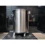 GRADE A3 - Hamoki Mobile Round Waste Bin - 100 Ltr