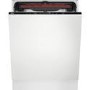 GRADE A2 - AEG 6000 SatelliteClean Integrated Dishwasher - C-Rated, Black control panel
