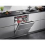 GRADE A2 - AEG 6000 SatelliteClean Integrated Dishwasher - C-Rated, Black control panel