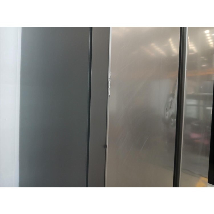 Refurbished Beko 532 Litre Side by Side American Fridge Freezer - Brushed Steel