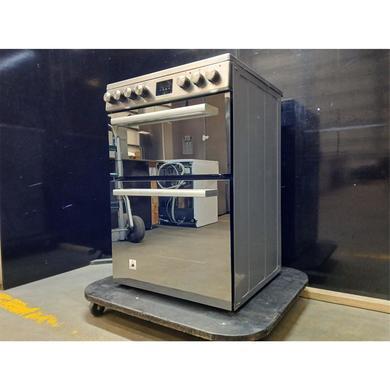 Refurbished electriQ EQDF60MD 60cm Double Oven Dual Fuel Cooker with Mirror Door