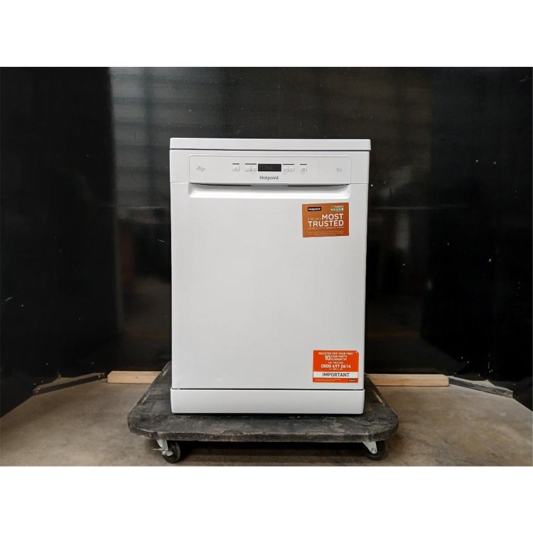 Refurbished Hotpoint Extra Freestanding Dishwasher - ActiveDry White